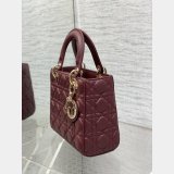 Perfect Inspired DIOR lady lambskin 20CM HANDBAG