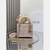 Christian Dior Lady 17cm Designer lambskin Bag