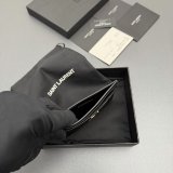 CASSANDRE MATELASSE card case in grain leather