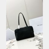 the Row Astra Bowling Suede Bag