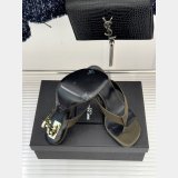 Saint Lauren OPYUM mules in satin crepe
