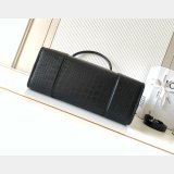 Large Loewe  Amazona 180 bag in croco calfskin