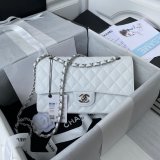 TOP CC Classical Flap 1112 Caviar leather Handbags 25cm