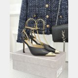 Jimmy Choo Faiz 100 Leather Pumps