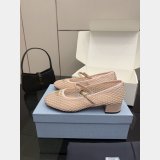 Prada Mesh Fabric Ballerina