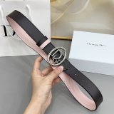 Reversible Dior Oblique Belt 30MM