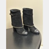 2026 CC Womens Sheepskin Short Knight Boots