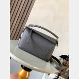 Top loewe In grained leather Puzzle Bag 24CM