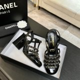 CC 26 Shiny Lambskin Slingbacks