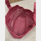 YSL ICARE medium in raffia 868748