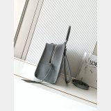 Large Loewe  Amazona 180 bag in croco calfskin