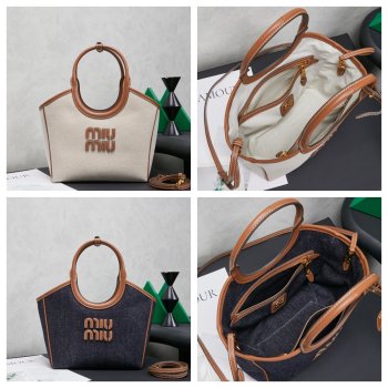 MIU MIU SMALL Ivy canvas bag