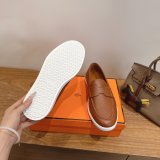 Hermes Job loafer women and Men shoes