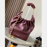 Designer 1:1 Mirror  Small loewe Spueeze Clutch Bag