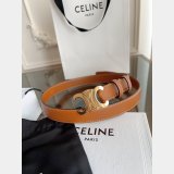 celine replica Triomphe belt  25MM Dolabuy