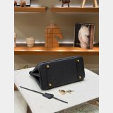 Hermes birkin 25cm calf Leather ostrich Vein bag