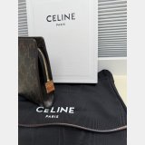 SMALL NOTE BOOK IN triomphe canvas AND NATURAL CALFSKIN