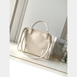 Large Loewe  Amazona 180 bag in croco calfskin
