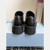 2026 Prada leather loafers
