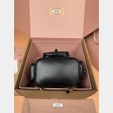 MIU MIU Smooth cowhide Leather backpack Medium 5BZ043