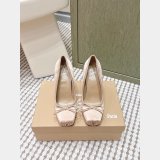Christian Louboutin Cassia Nodo 100 mm Pumps Canvas