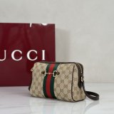 Gucci Horsebit Web Small Camera Crossbody A008PZ Bag