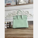 Top Hermes 25CM Croco Vein birkin Bag