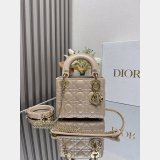 Christian Dior Lady 17cm Designer lambskin Bag