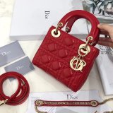 AAA+ Christian Dior Lady Handbags MINI 17CM lambskin