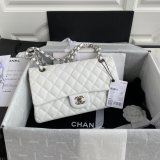 TOP CC Flap 1112 Caviar leather 25cm Handbags