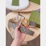 Replica GG Belt with Interlocking G buckle