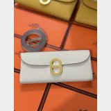 Luxury Hermes D Ancre to go clutch Epsom bag