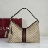 Gucci High Quality A008NS Large Shoulder With Web Tote Bag