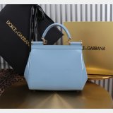 Dolce & Gabban patent leather Sicily handbag 20CM