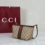 Gucci AAA+ 876055 Small Pouch With Strap And Web Bag