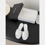 2026 Chanel raffia slide sandals