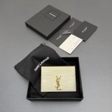 CASSANDRE MATELASSE card case in grain leather