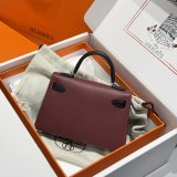 7 Star Hermes human handmade stiching mini Kelly bag 2026