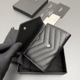 CASSANDRE MATELASSE small envelope wallet in grain leather