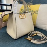 Valentino Garavani Alltime Small Grained Calfskin Handbag