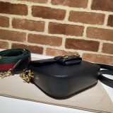 Fake Gucci Horsebit 1955 small black 658574 bag