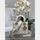 Perfect Inspired DIOR lady lambskin 20CM HANDBAG