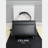 TEEN NINO BAG IN SMOOTH SATINATED CALFSKIN WITH ENAMEL CLOSURE