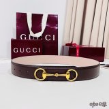 7 Star Gucci Horsebit 1955 belt 4CM