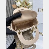Christian Dior Lady 17cm Designer lambskin Bag