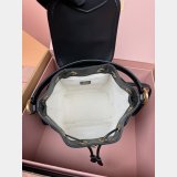 MIU MIU Smooth cowhide Leather backpack Medium 5BZ043