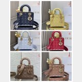 Luxury Christian Dior Lady Dior 20CM Bags
