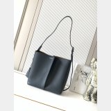 Medium Bilbao bucket in soft calfskin and suede