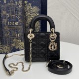 AAA+ Christian Dior Lady Handbags MINI 17CM lambskin