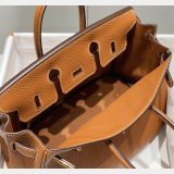 Top Hermes Birkin TOGO Leather Handbags 25CM